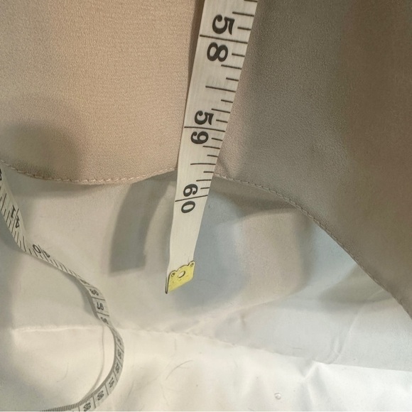 Show Me Your MuMu Emily Empire Maxi Dress Show Me The Ring Crisp Beige Size S - Picture 12 of 13